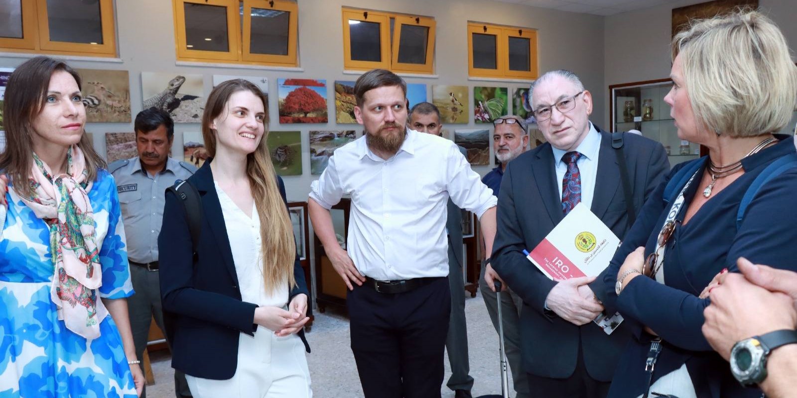  وفد أكاديمي من جامعة “College of Business Administration” في لاتفيا يزور جامعة الحسين بن طلال